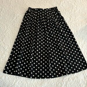 Gilli Polka Dot Midi Skirt